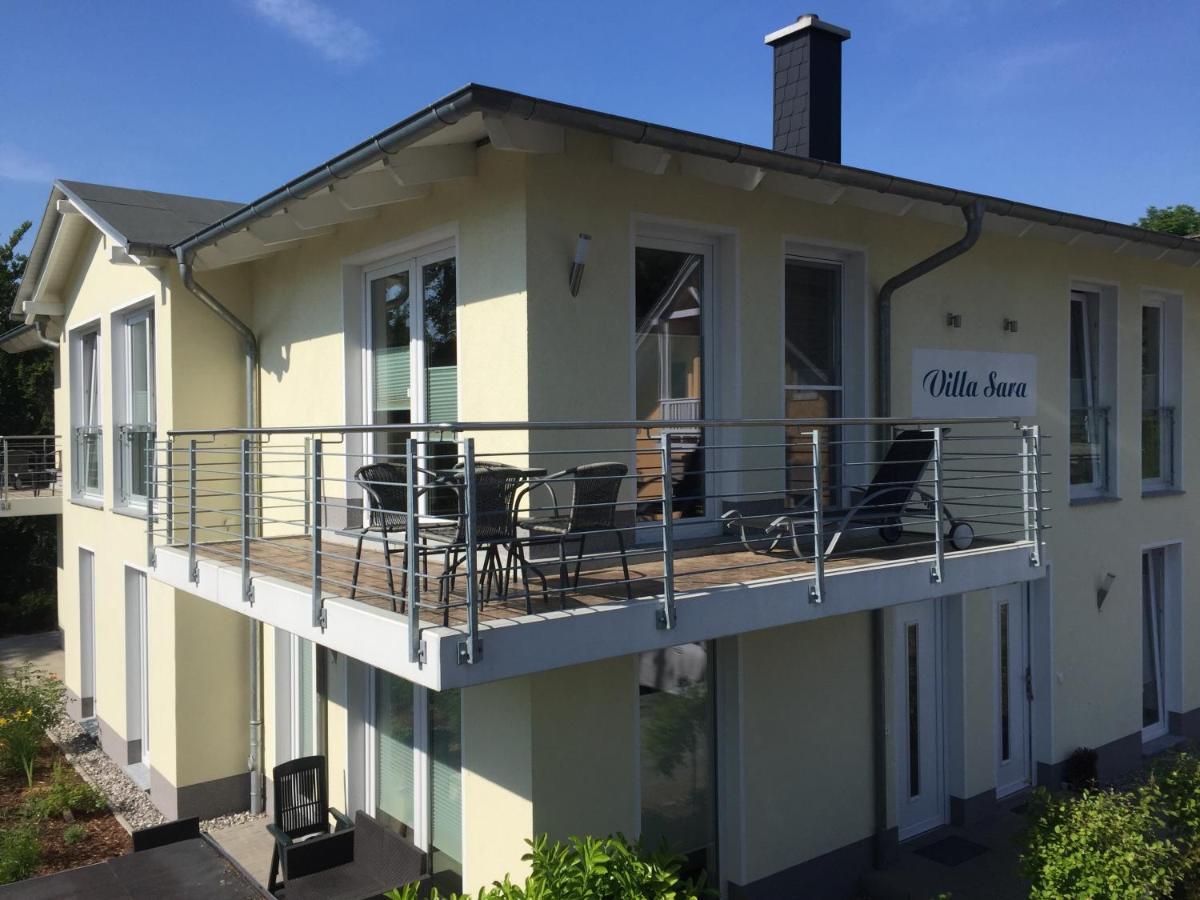Villa Sara Wohnung Buskam Mit Terrasse Goehren  Exterior foto